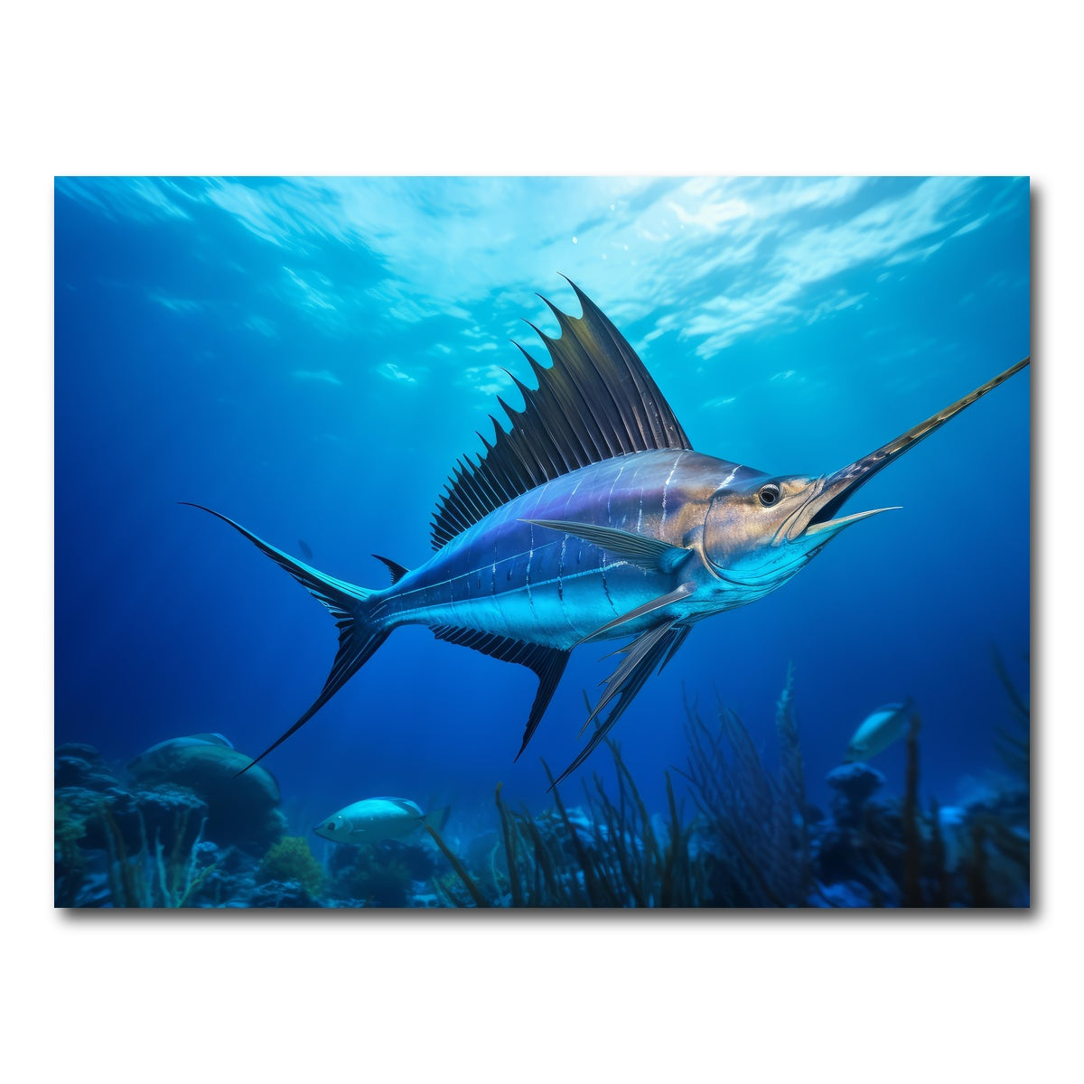 AUTO-MOCKUP WHITE | Swordfish | 1 Piece | Gallery Wrap Canvas | group=4x3