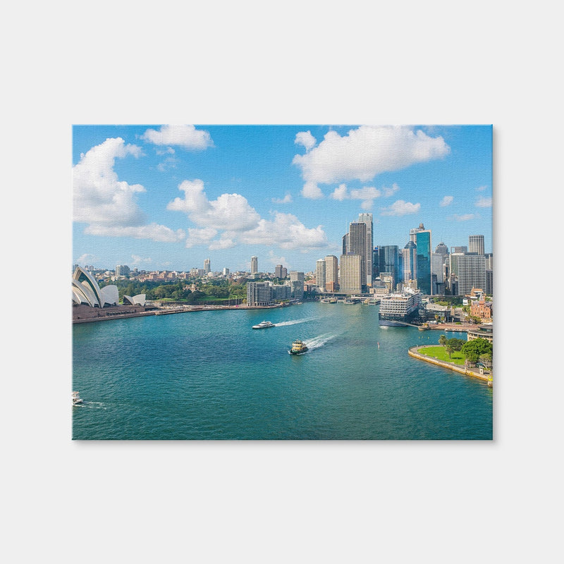 AUTO-MOCKUP WHITE | Sydney Skyline | 1 Piece | Gallery Wrap | group=4x3