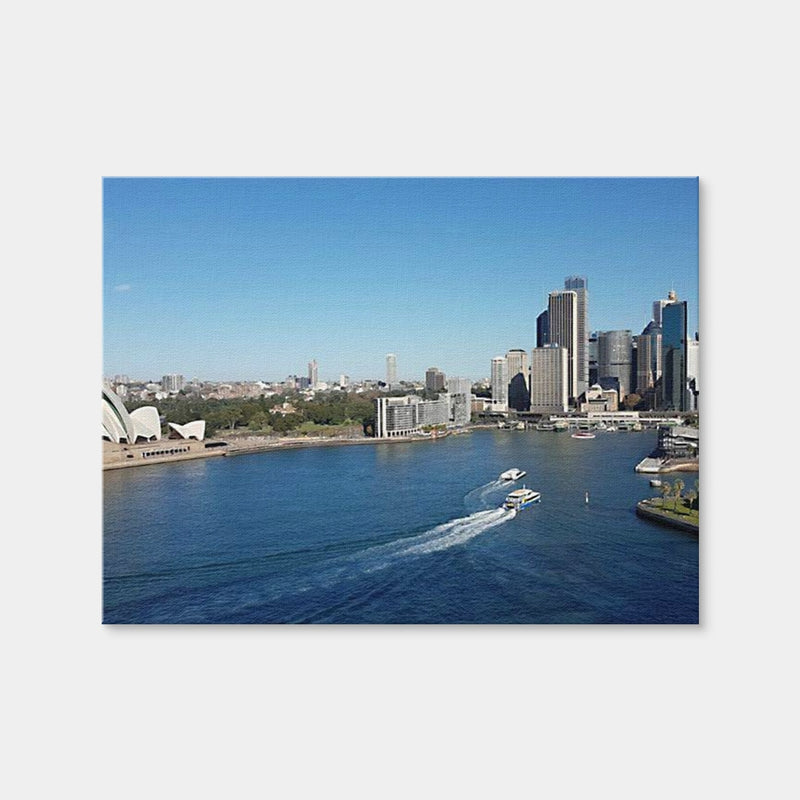AUTO-MOCKUP | Sydney Wall Art | 1 Piece | Gallery Wrap Canvas | 4x3