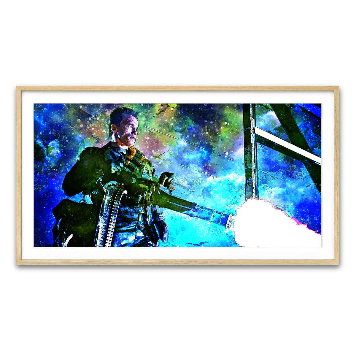 Framed Print 2x1 Natural