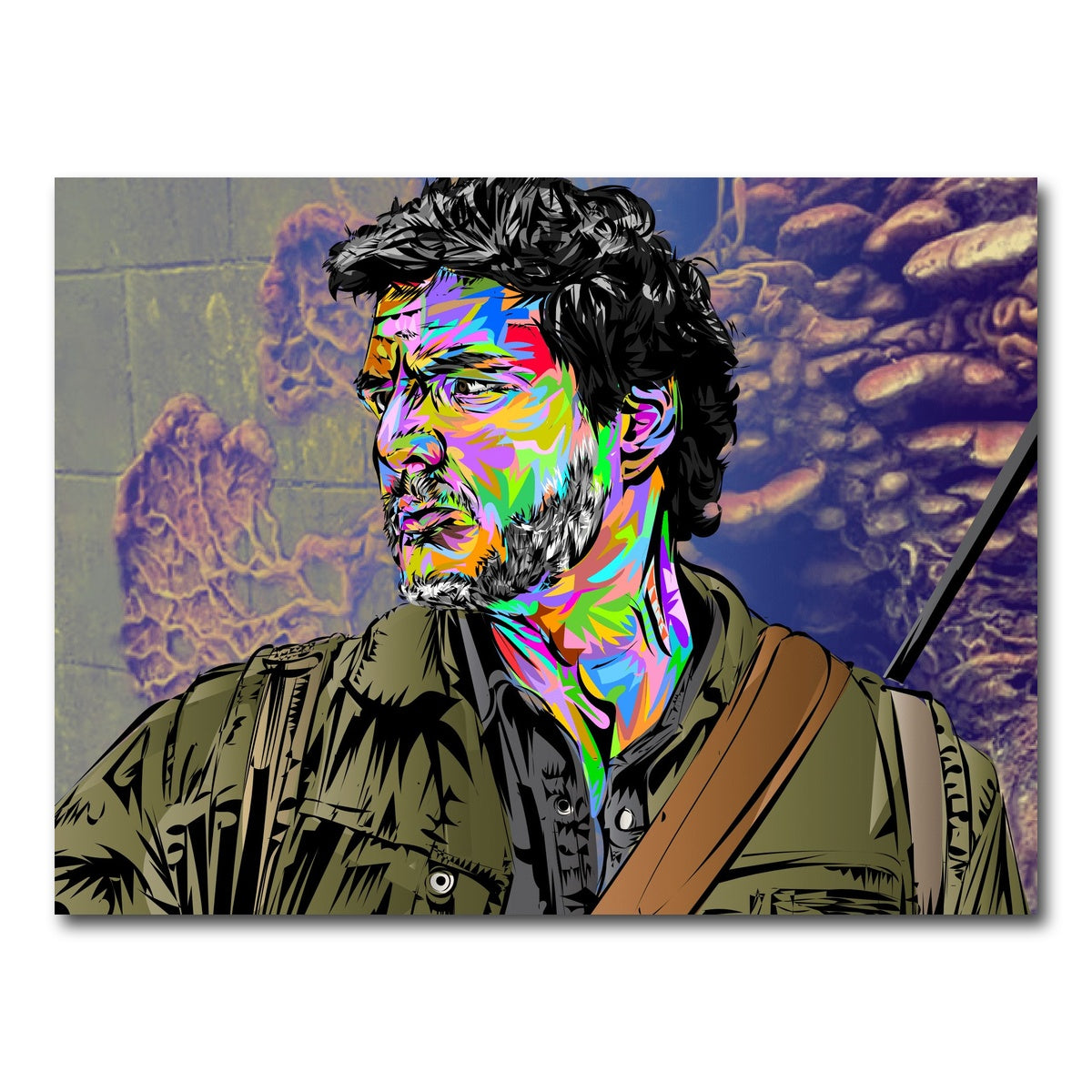 AUTO-MOCKUP WHITE | THE LAST OF US - Joel | 1 Piece | Gallery Wrap Canvas | group=4x3