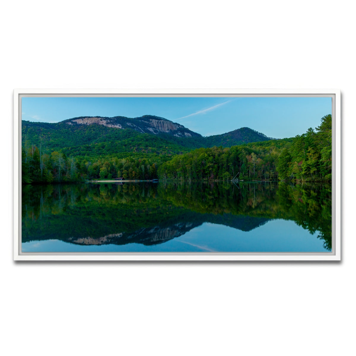 AUTO-MOCKUP WHITE | Table Rock SC | 1 Piece | White Framed Canvas | group=2x1