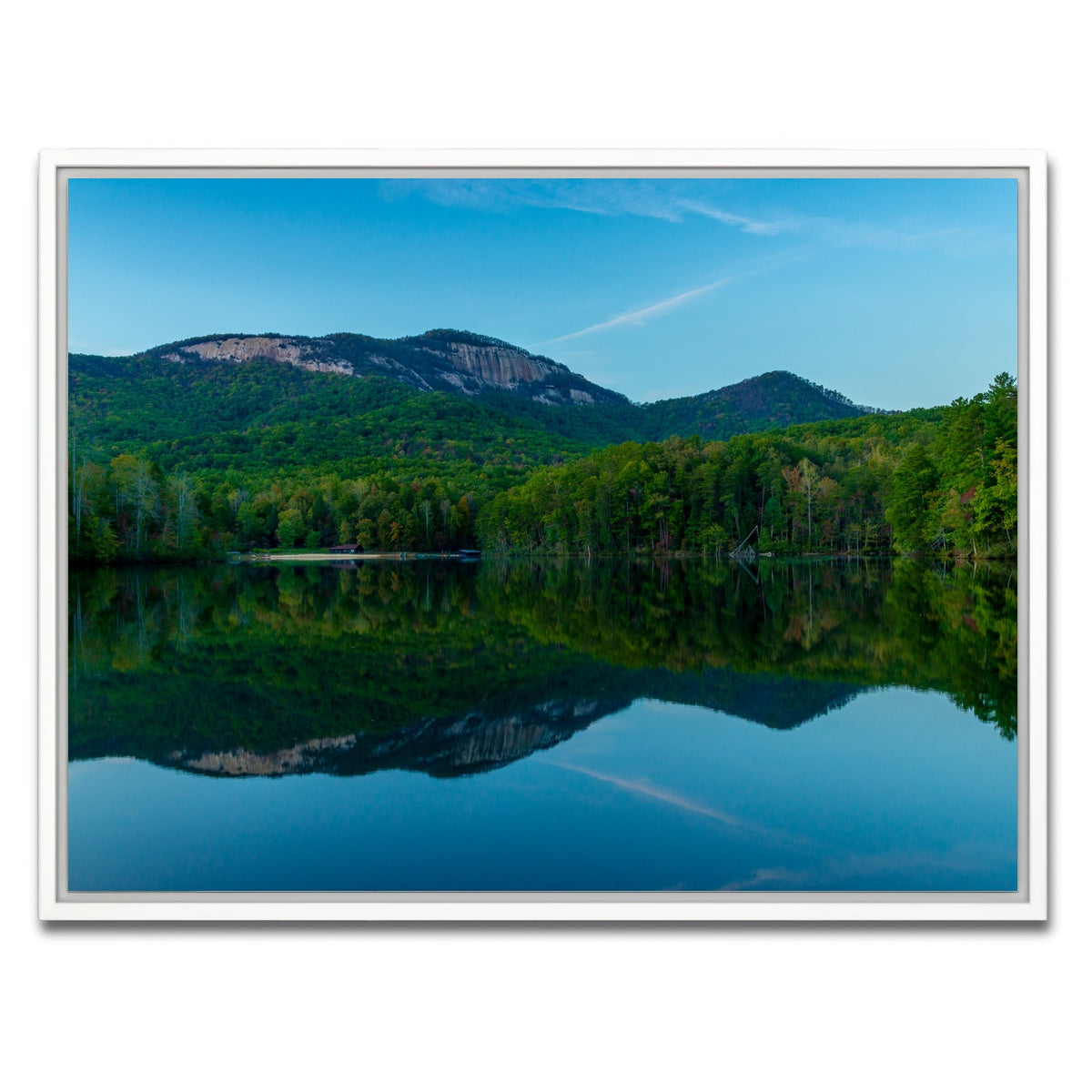 AUTO-MOCKUP WHITE | Table Rock SC | 1 Piece | White Framed Canvas | group=4x3