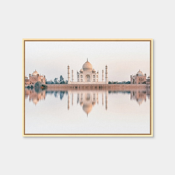 Taj Dream Wall Art — Framed Canvas Format preview