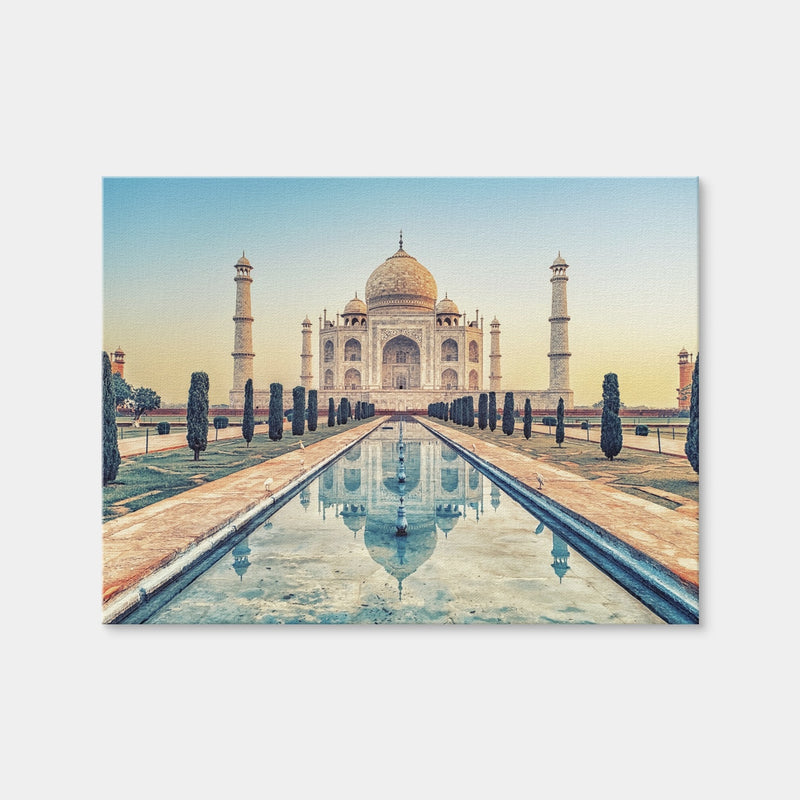 AUTO-MOCKUP WHITE | Taj Mahal Mausoleum | 1 Piece | Gallery Wrap | group=4x3