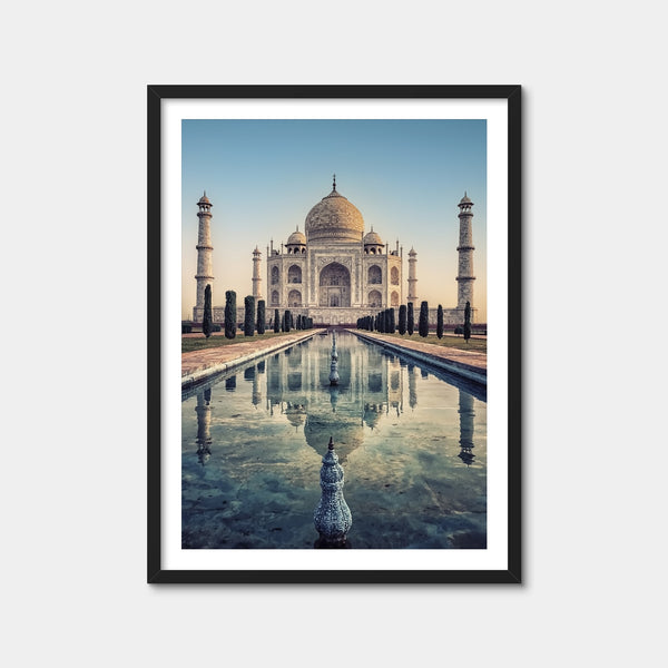 Taj Mahal Wall Art — Framed Print Format preview