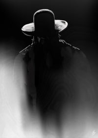 Taker in Shadow Wall Art