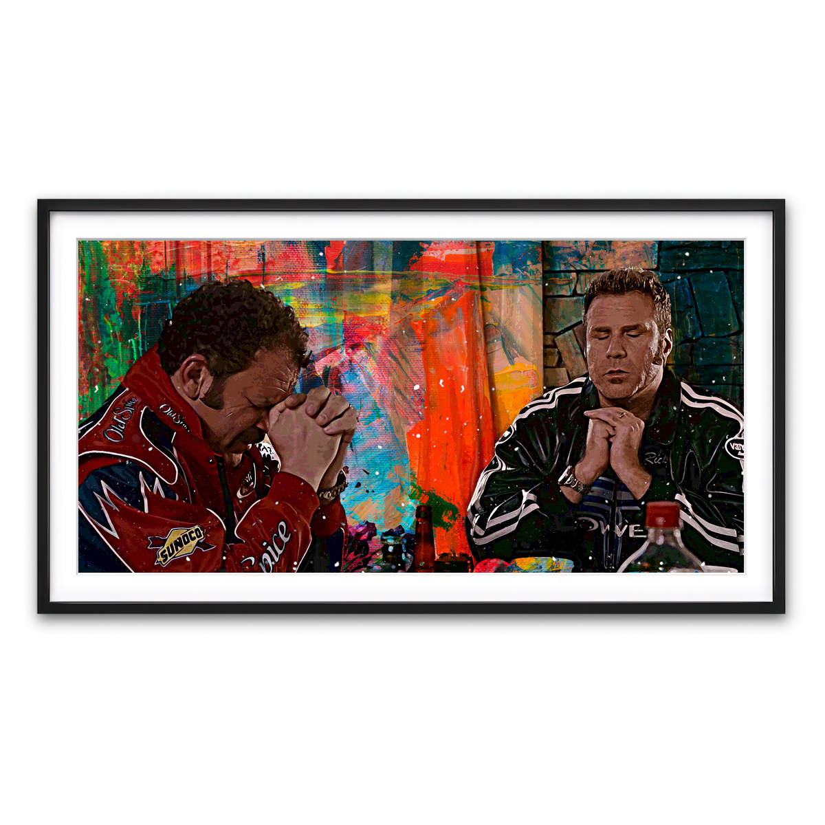 Framed Print 2x1 Black