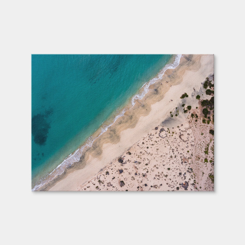 AUTO-MOCKUP WHITE | Teal Beach | 1 Piece | Gallery Wrap | group=4x3