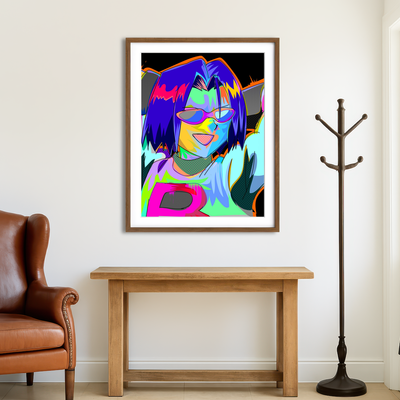 AUTO-MOCKUP ROOM | Team Rocket Wall Art