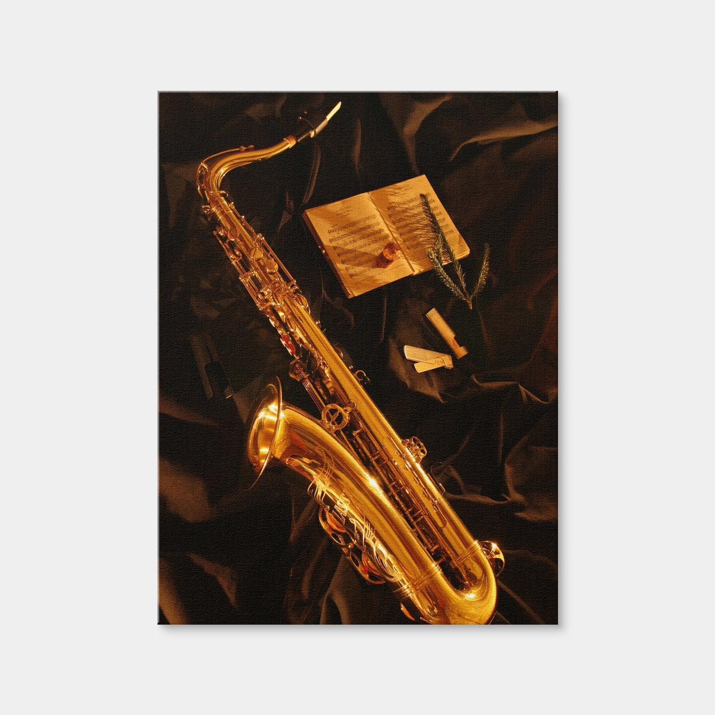 AUTO-MOCKUP WHITE | Tenor Saxophone | 1 Piece | Gallery Wrap | group=3x4