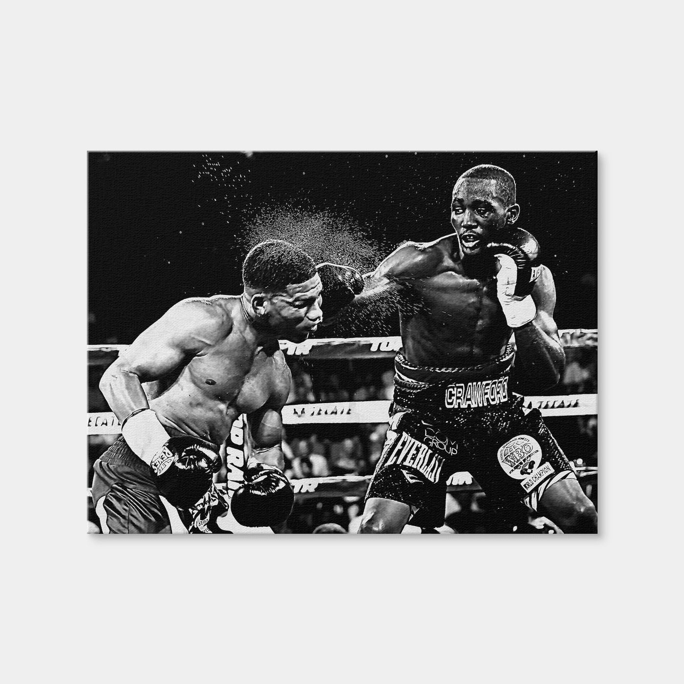 AUTO-MOCKUP WHITE | Terence Crawford Grayscale | 1 Piece | Gallery Wrap | group=4x3