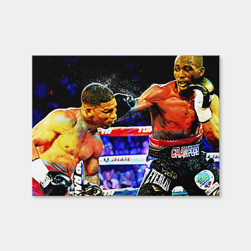 AUTO-MOCKUP WHITE | Terence Crawford | 1 Piece | Gallery Wrap | group=4x3