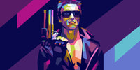 Terminator Arnold Wall Art
