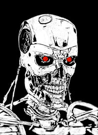 Terminator Sketch Wall Art