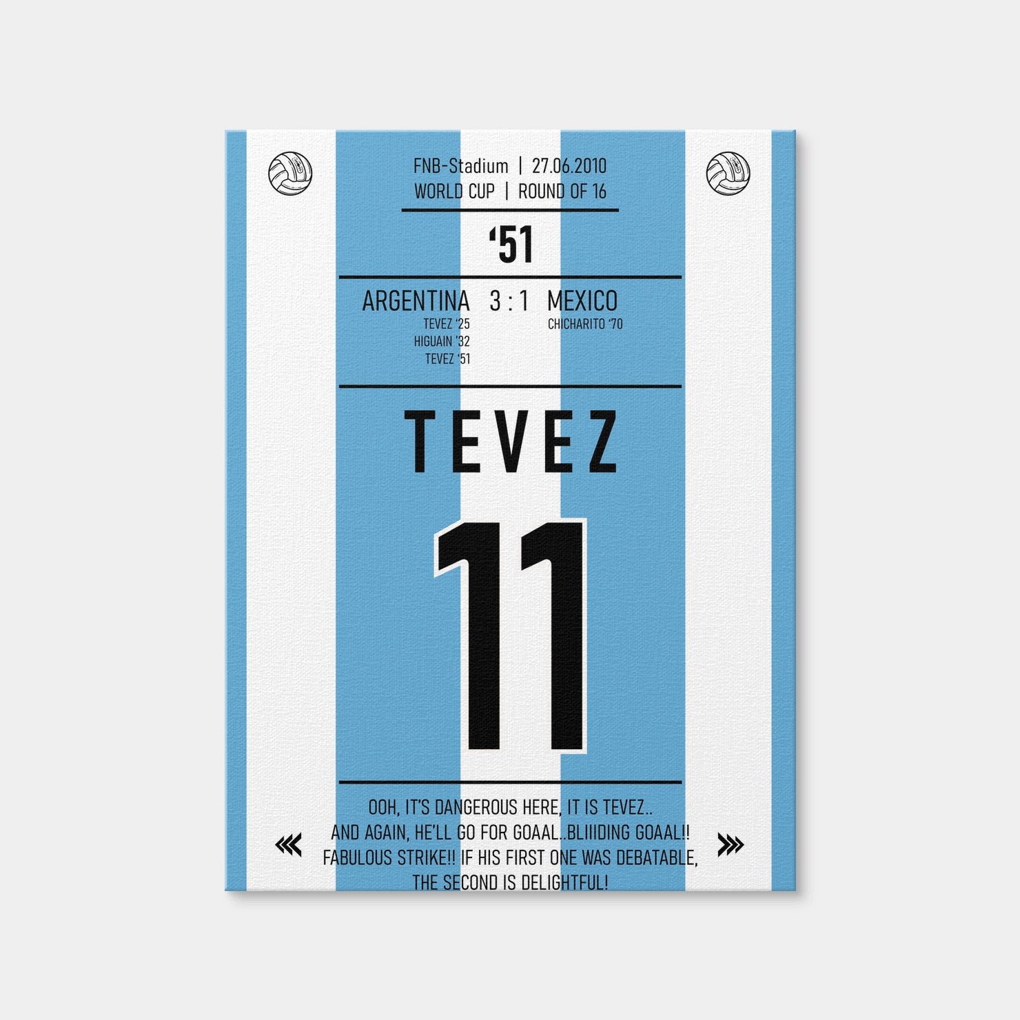 AUTO-MOCKUP WHITE | Tevez | 1 Piece | Gallery Wrap | group=3x4