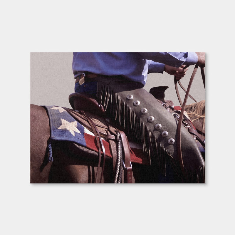 AUTO-MOCKUP WHITE | Texas Cowboy | 1 Piece | Gallery Wrap Canvas | group=4x3