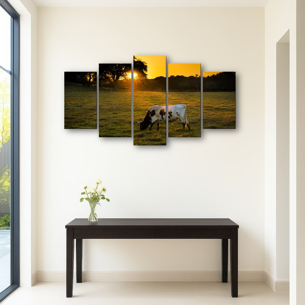 AUTO-MOCKUP ROOM | Texas Longhorn at Sunset