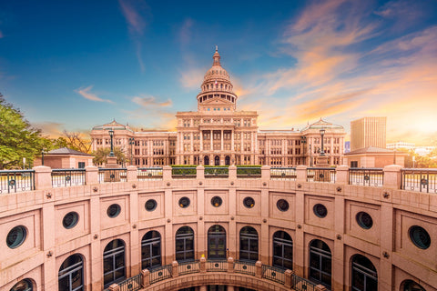 Texas State Capitol Building Wall Art