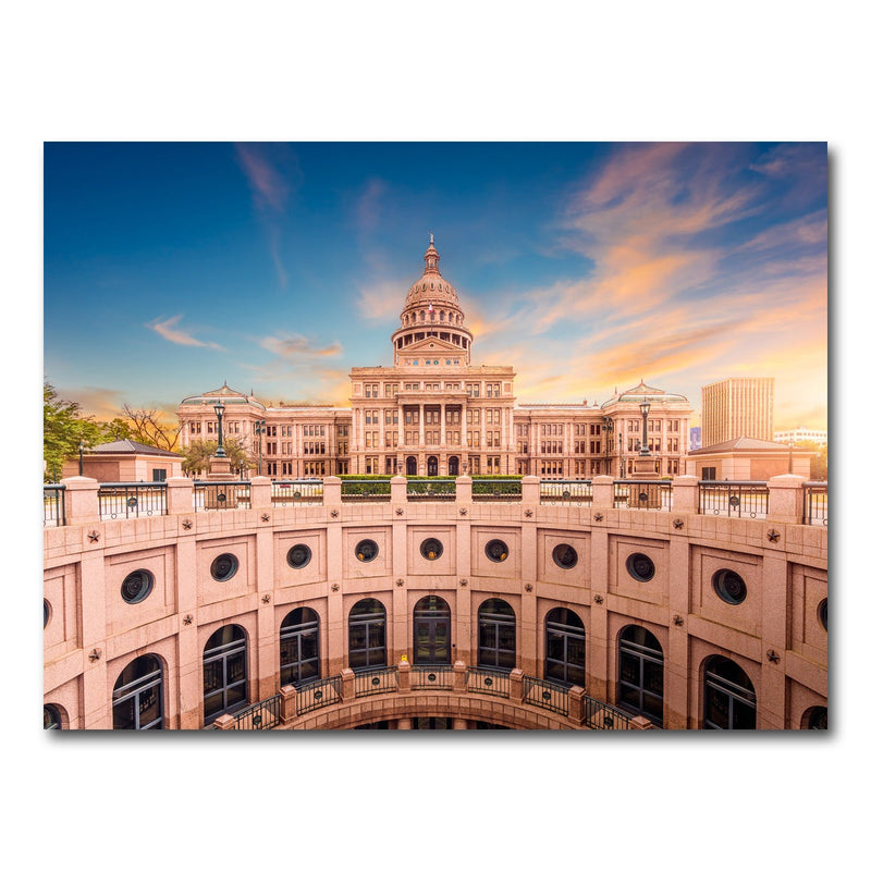 Texas State Capitol Building Wall Art