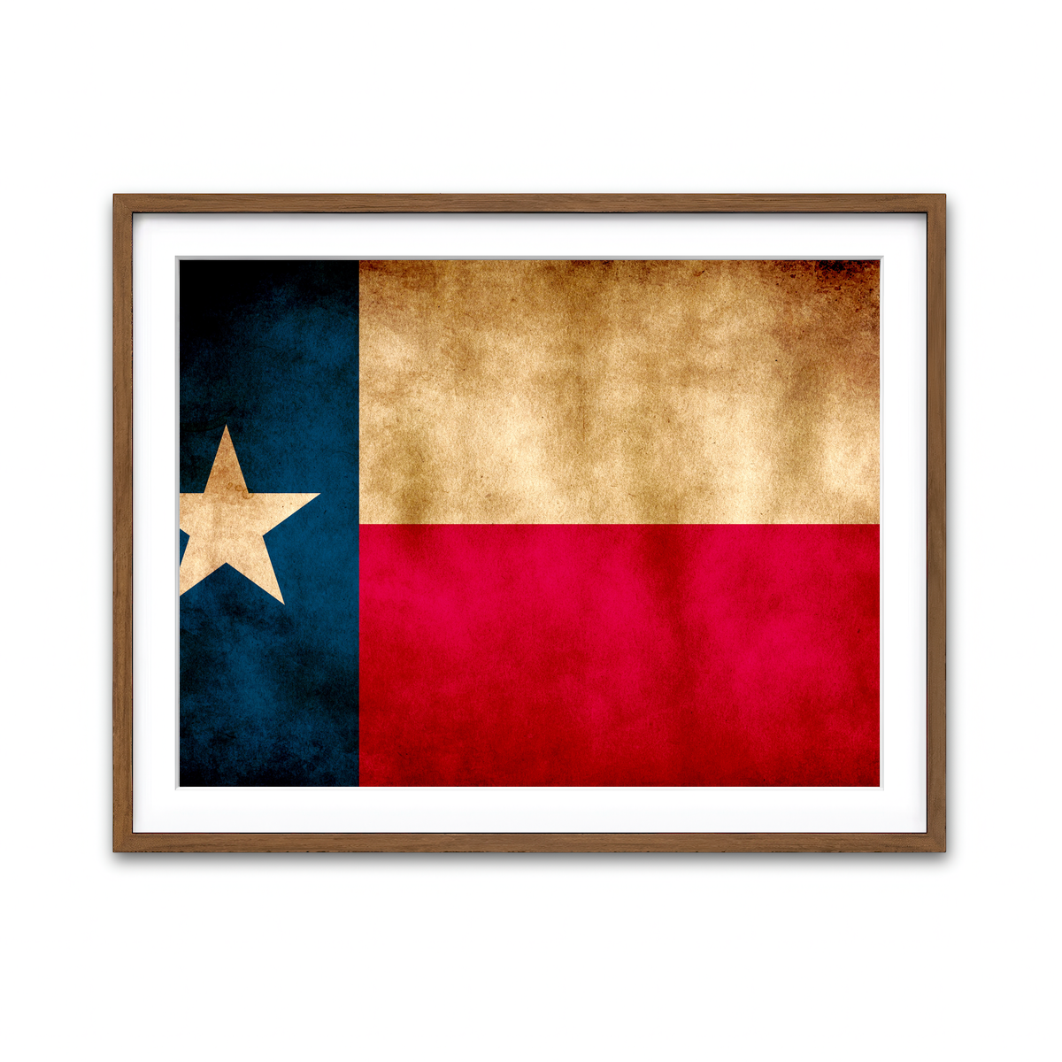 Framed Print 4x3 Walnut