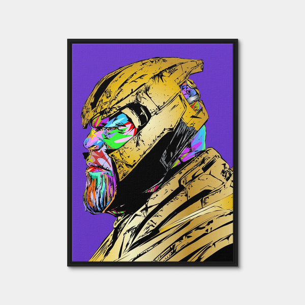 Thanos Wall Art — Framed Canvas Format preview