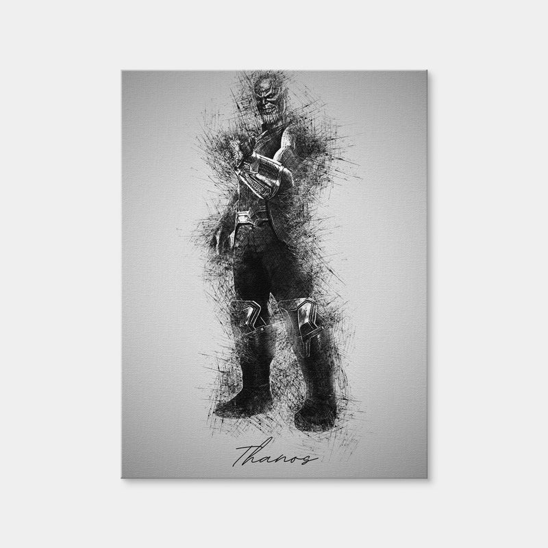 AUTO-MOCKUP WHITE | Thanos of Titan | 1 Piece | Gallery Wrap | group=3x4