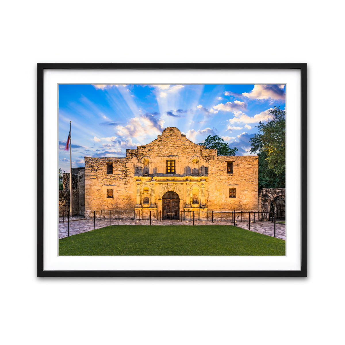 Framed Print 4x3 Black
