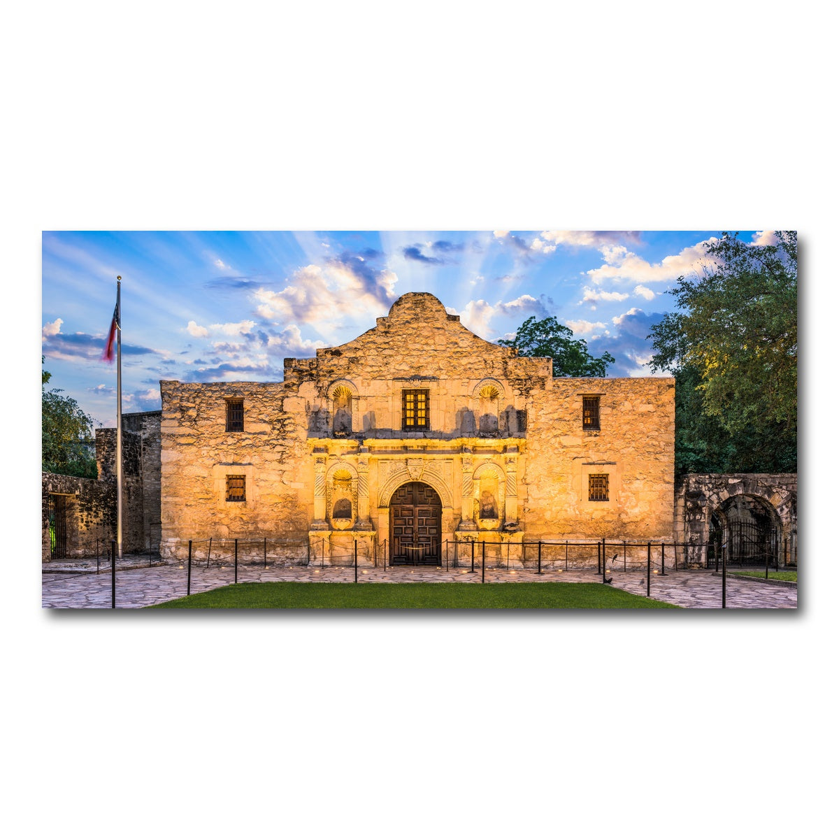 AUTO-MOCKUP WHITE | The Alamo | 1 Piece | Gallery Wrap Canvas | group=2x1