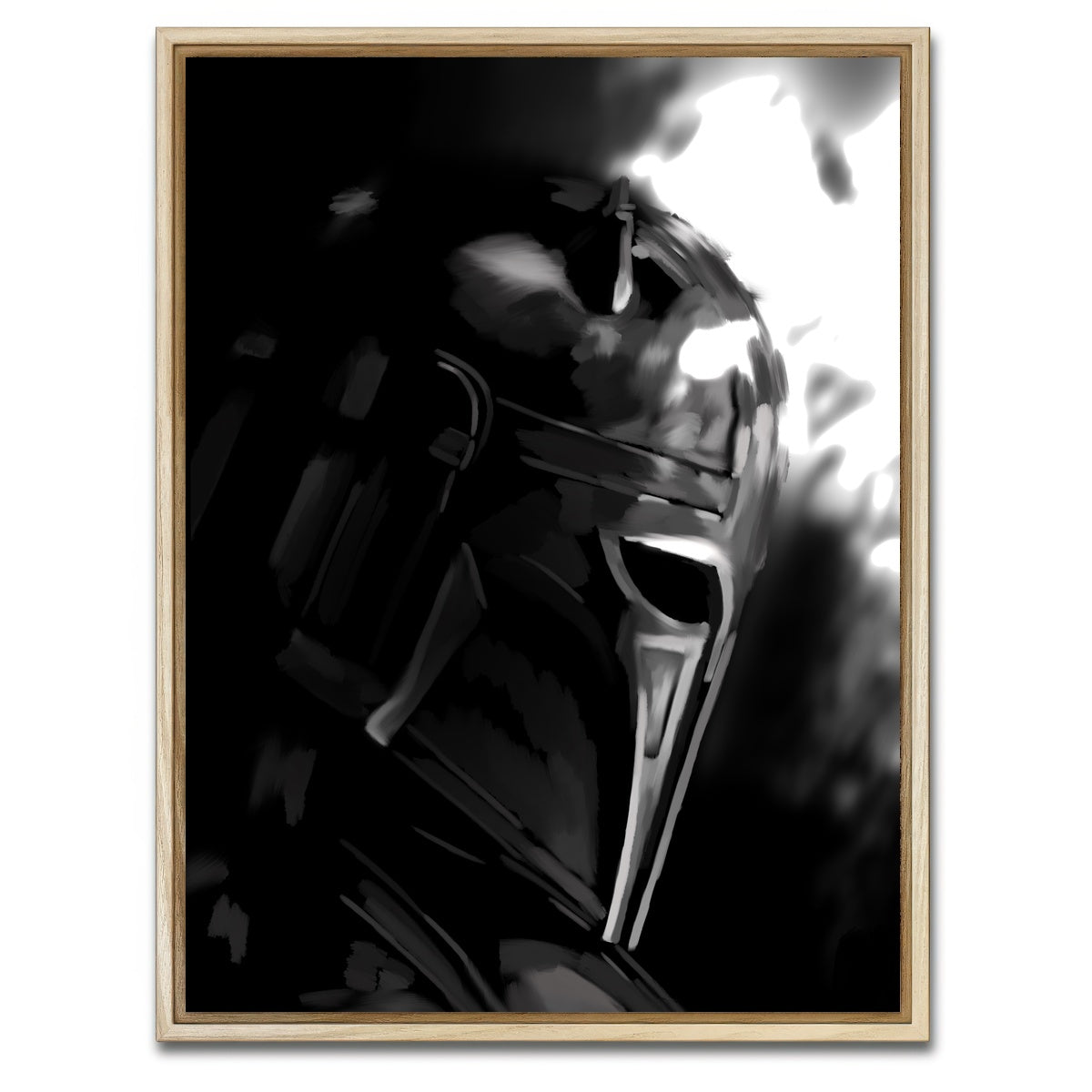 AUTO-MOCKUP WHITE | The Armourer | 1 Piece | Natural Framed Canvas | group=3x4