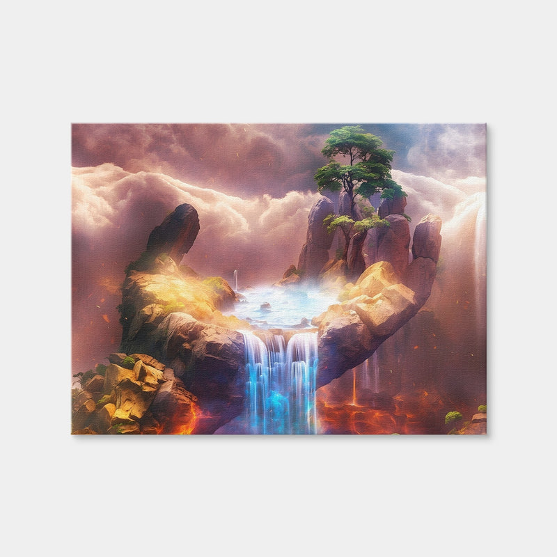 AUTO-MOCKUP WHITE | The Artistry of Nature's Hand | 1 Piece | Gallery Wrap | group=4x3