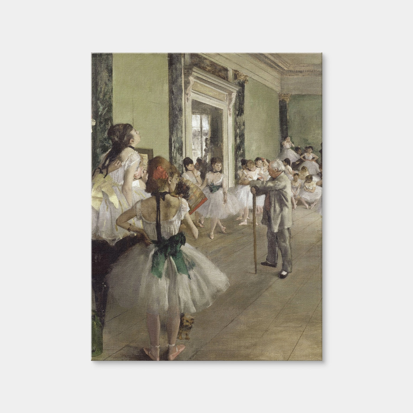 AUTO-MOCKUP WHITE | The Ballet Class | 1 Piece | Gallery Wrap | group=3x4
