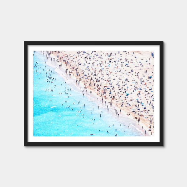 The Beach Wall Art — Framed Print Format preview