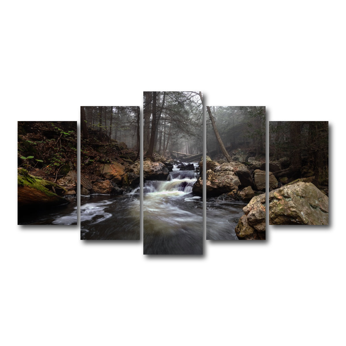 AUTO-MOCKUP WHITE | The Beginning | 5 Piece | Gallery Wrap Canvas | group=5_normal