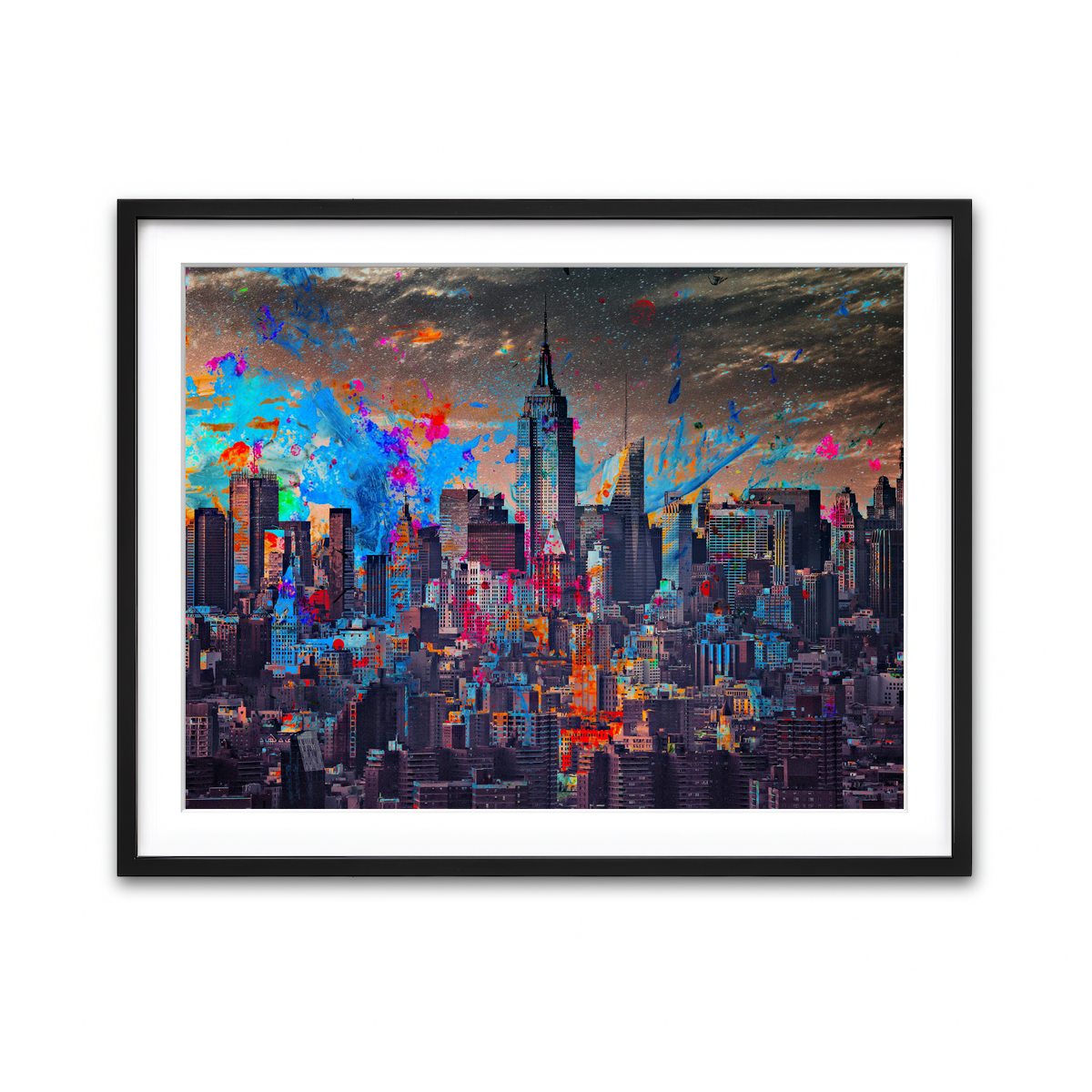 Framed Print 4x3 Black
