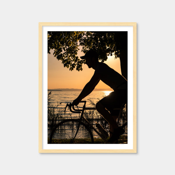 The Biker Wall Art — Framed Print Format preview