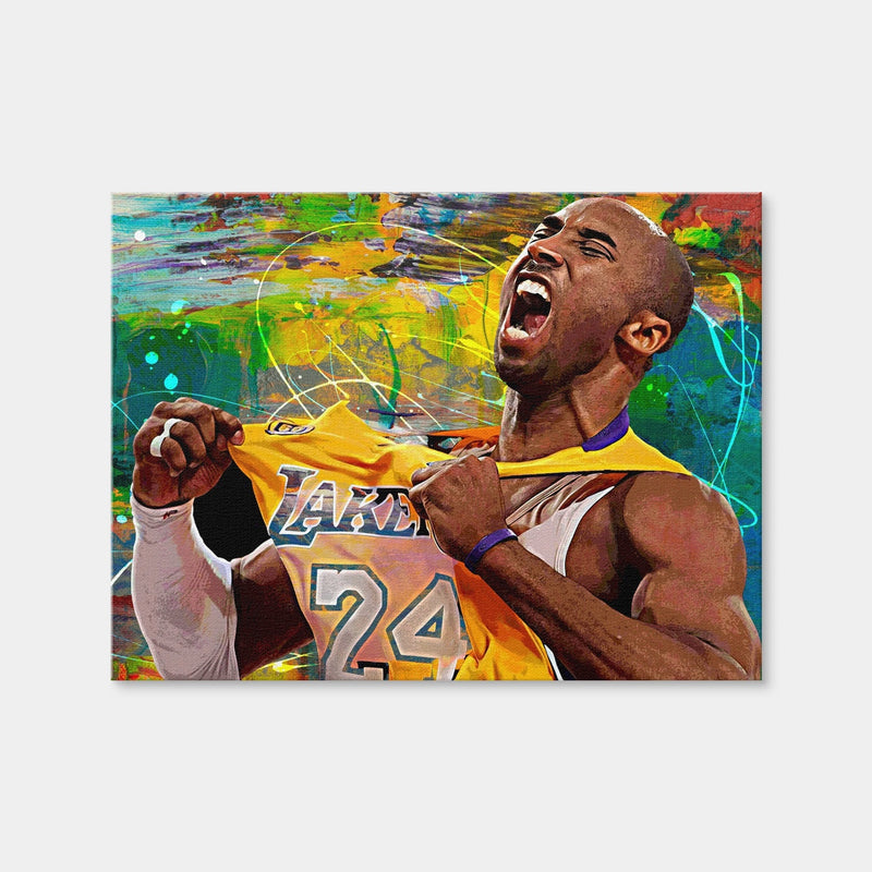 AUTO-MOCKUP WHITE | The Black Mamba Yellow Blend | 1 Piece | Gallery Wrap | group=4x3