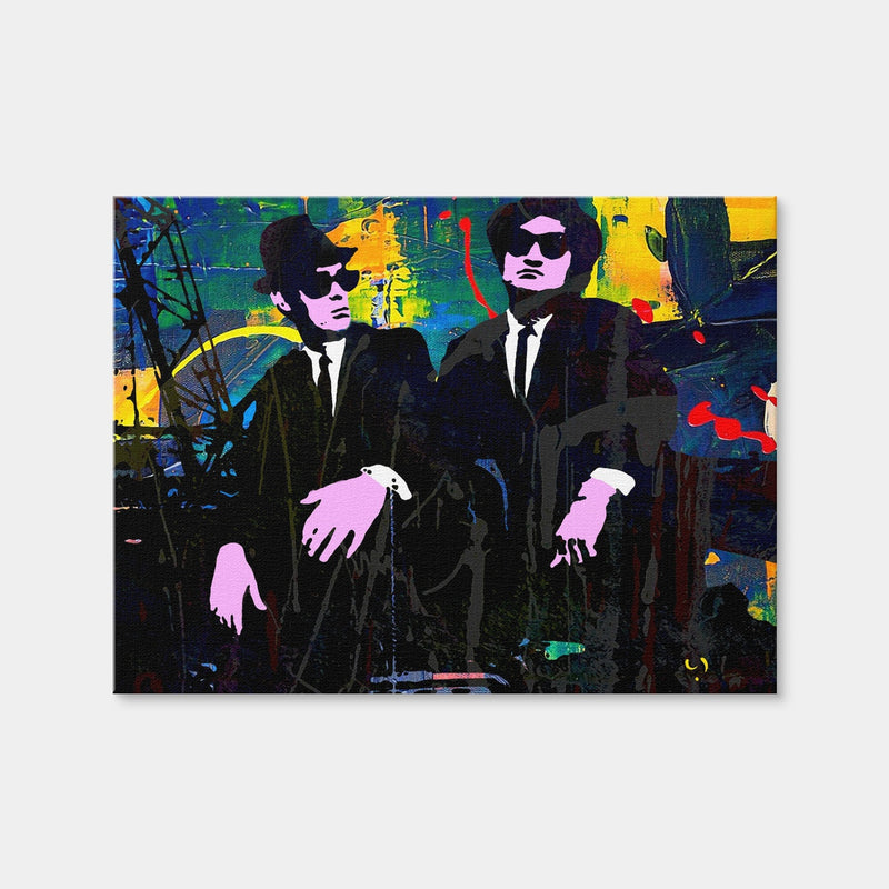 AUTO-MOCKUP WHITE | The Blues Brothers | 1 Piece | Gallery Wrap | group=4x3