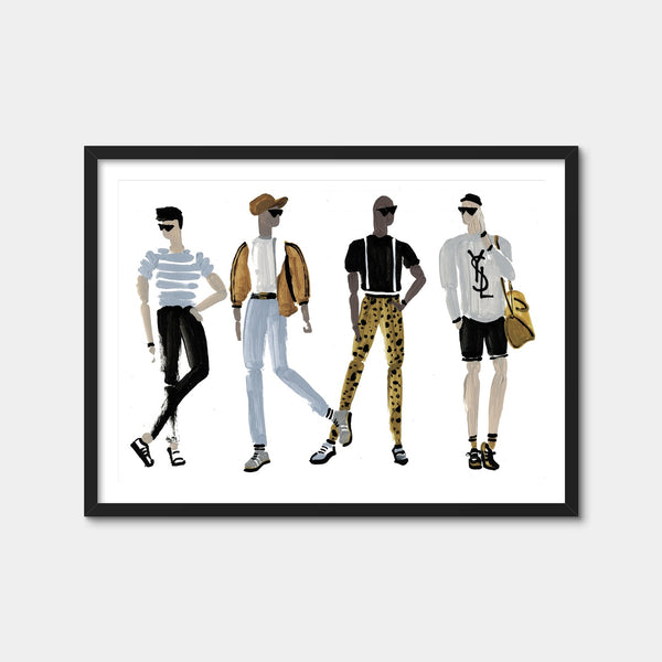 The Boys Wall Art — Framed Print Format preview