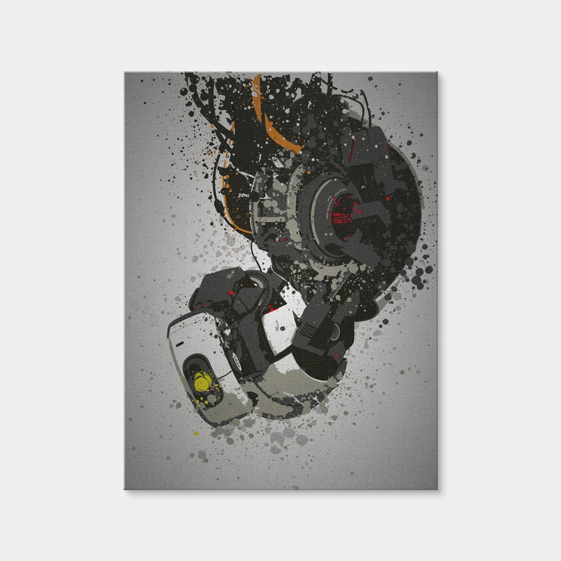 AUTO-MOCKUP WHITE | The Cake Is A Lie | 1 Piece | Gallery Wrap Canvas | group=3x4