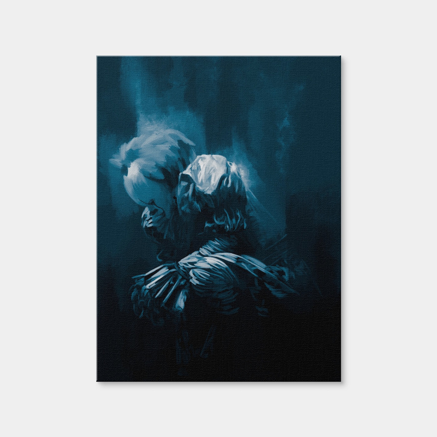AUTO-MOCKUP WHITE | The Clown | 1 Piece | Gallery Wrap Canvas | group=3x4