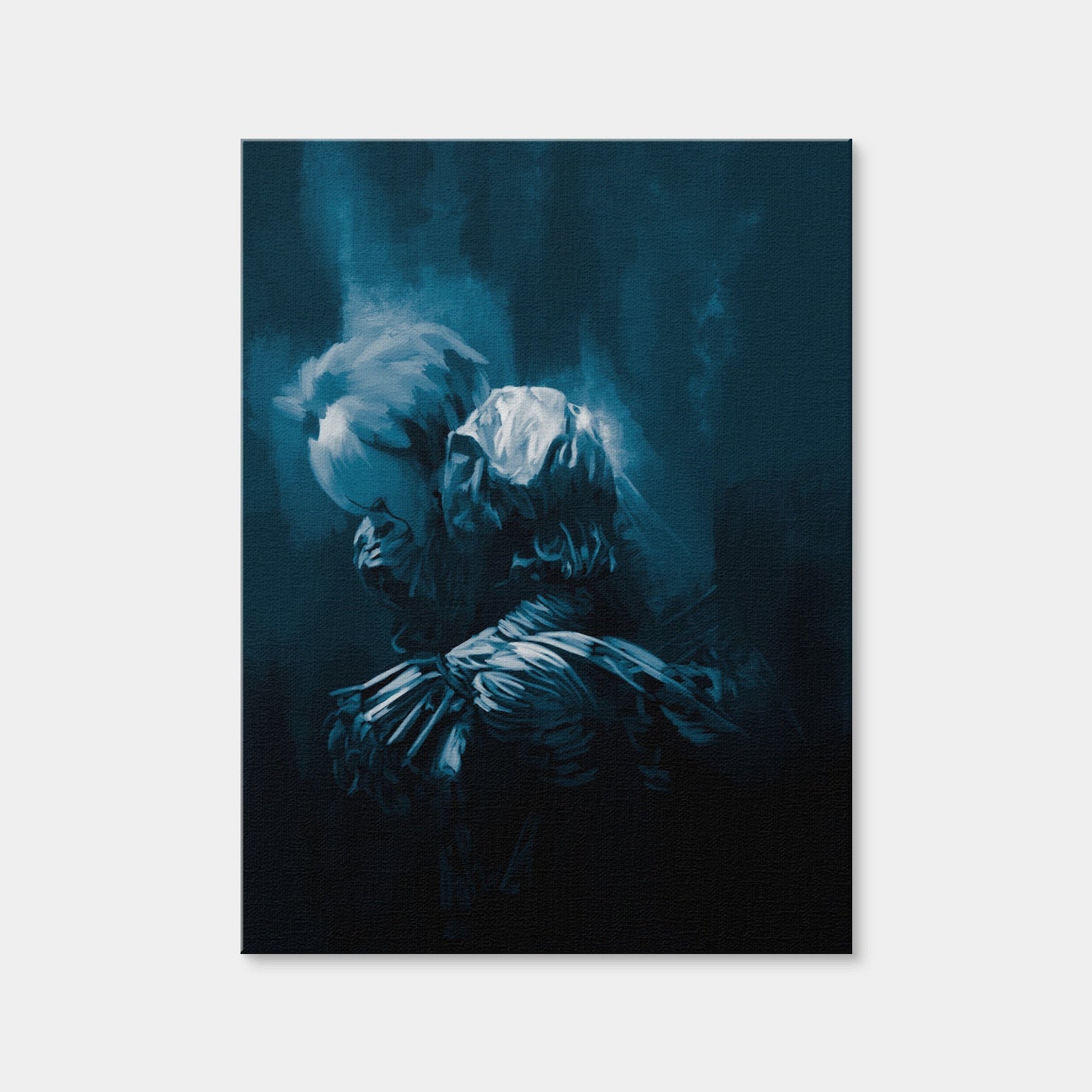 AUTO-MOCKUP WHITE | The Clown | 1 Piece | Gallery Wrap Canvas | group=3x4