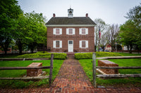 The Colonial Courthouse Wall Art