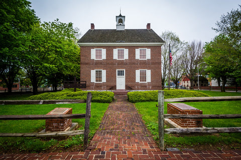 The Colonial Courthouse Wall Art