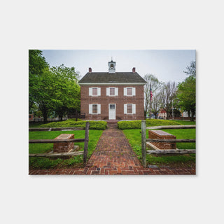AUTO-MOCKUP WHITE | The Colonial Courthouse | 1 Piece | Gallery Wrap | group=4x3