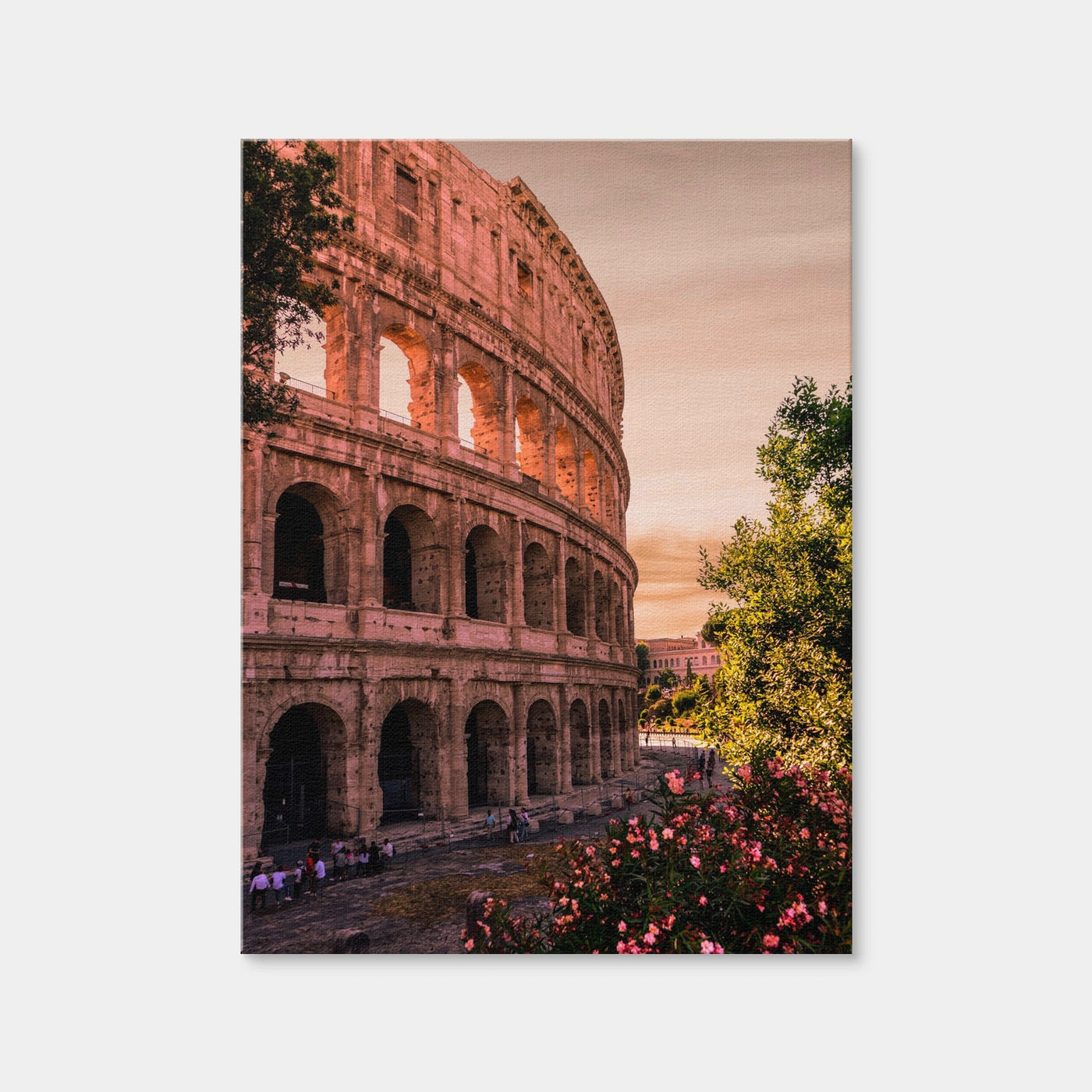 AUTO-MOCKUP WHITE | The Colosseum Roma | 1 Piece | Gallery Wrap | group=3x4