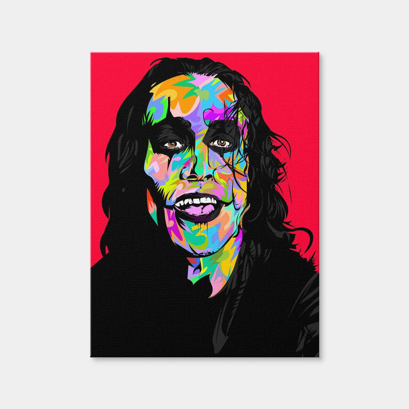 AUTO-MOCKUP WHITE | The Crow In Red | 1 Piece | Gallery Wrap | group=3x4