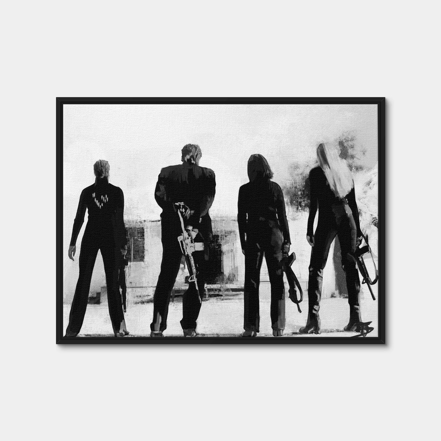 AUTO-MOCKUP WHITE | The Deadly Viper Assassination Squad | 1 Piece | Black Framed Canvas | group=4x3