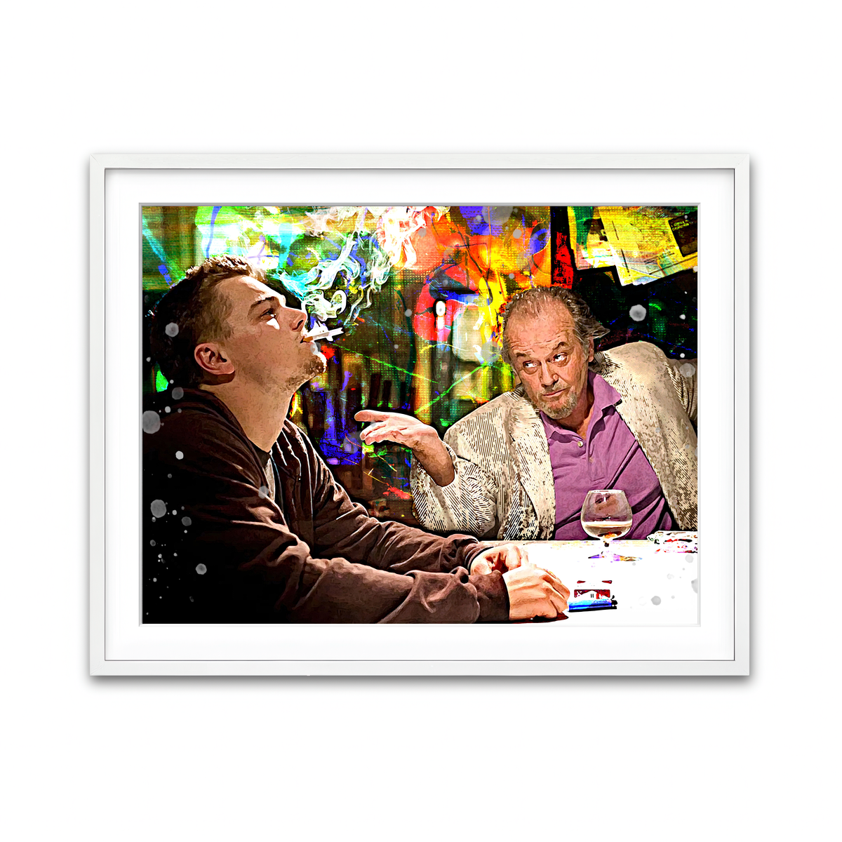 Framed Print 4x3 White