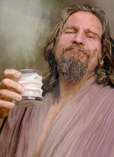 The Dude Says cheers Wall Art
